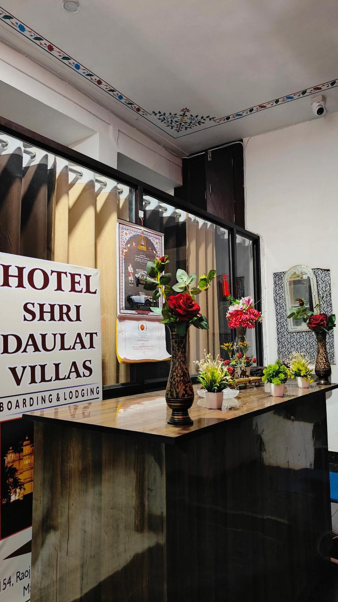 Shri Daulat Villas Udaipur Exteriör bild
